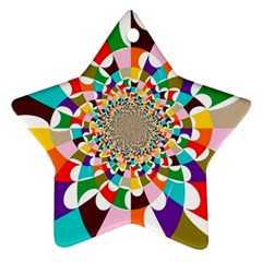 Focus Star Ornament (two Sides) by Lalita