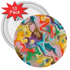 Marble 3  Button (10 Pack) by Lalita