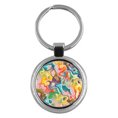 Marble Key Chain (round)