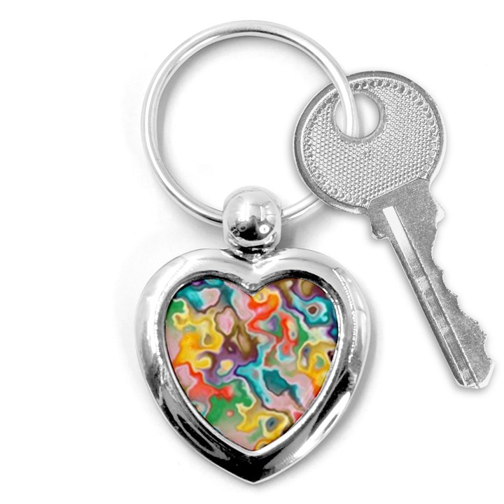 MARBLE Key Chain (Heart)