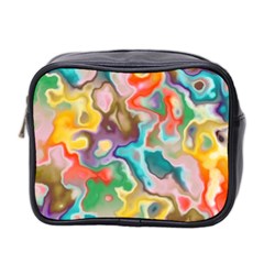 Marble Mini Travel Toiletry Bag (two Sides)