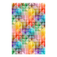 Circle Shower Curtain 48  X 72  (small) by Lalita