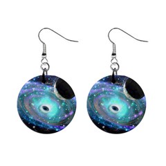 Wormhole2 Mini Button Earrings