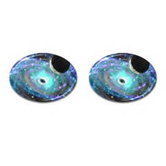 Wormhole2 Cufflinks (oval) by nateowens