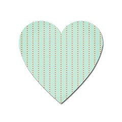 Hearts & Stripes Magnet (heart) by StuffOrSomething