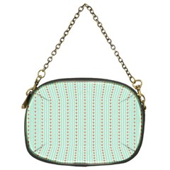 Hearts & Stripes Chain Purse (two Sided) 