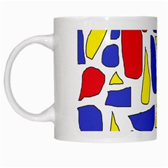 Silly Primaries White Coffee Mug