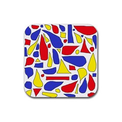 Silly Primaries Drink Coaster (square)