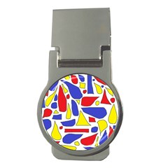 Silly Primaries Money Clip (round)