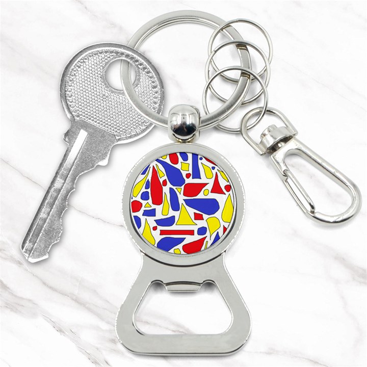 Silly Primaries Bottle Opener Key Chain