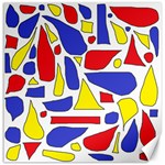 Silly Primaries Canvas 16  x 16  (Unframed) 15.2 x15.41  Canvas - 1