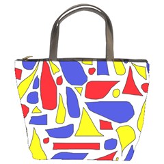 Silly Primaries Bucket Handbag