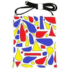 Silly Primaries Shoulder Sling Bag by StuffOrSomething