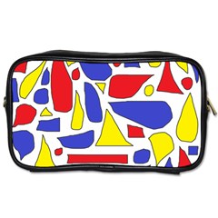 Silly Primaries Travel Toiletry Bag (one Side) by StuffOrSomething