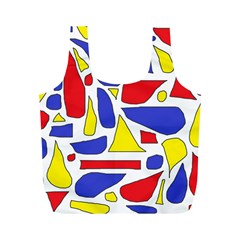 Silly Primaries Reusable Bag (m) by StuffOrSomething