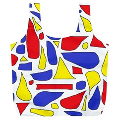 Silly Primaries Reusable Bag (xl) by StuffOrSomething