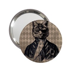 Harlequin Cat Handbag Mirror (2 25 ) by StuffOrSomething