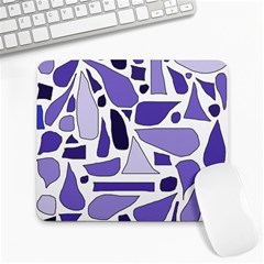 Silly Purples Large Mouse Pad (rectangle)