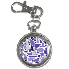 Silly Purples Key Chain Watch by FunWithFibro