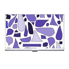 Silly Purples Business Card Holder by FunWithFibro