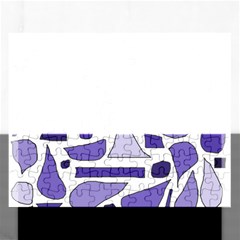 Silly Purples Jigsaw Puzzle (rectangle)