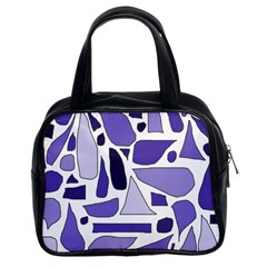 Silly Purples Classic Handbag (two Sides)