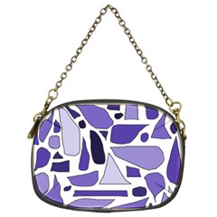 Silly Purples Chain Purse (two Sided) 