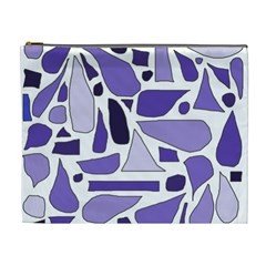 Silly Purples Cosmetic Bag (xl) by FunWithFibro