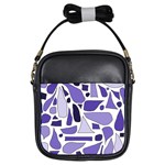 Silly Purples Girl s Sling Bag Front