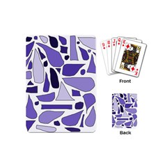 Silly Purples Playing Cards (mini)