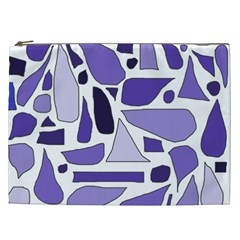 Silly Purples Cosmetic Bag (xxl) by FunWithFibro