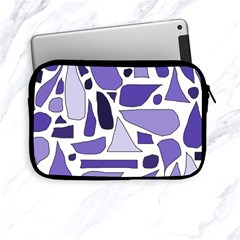 Silly Purples Apple Ipad Mini Zippered Sleeve by FunWithFibro