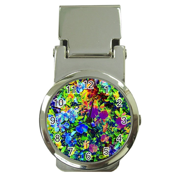 The Neon Garden Money Clip with Watch