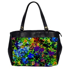 The Neon Garden Oversize Office Handbag (one Side) by rokinronda