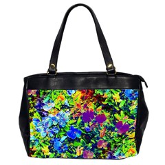 The Neon Garden Oversize Office Handbag (two Sides)