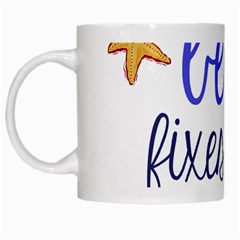 The Beach Fixes Everything White Coffee Mug