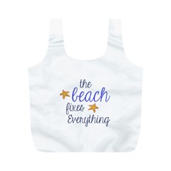 The Beach Fixes Everything Reusable Bag (m) by OneStopGiftShop