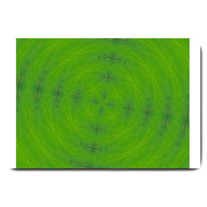 Go Green Kaleidoscope Large Door Mat