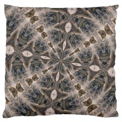 Flowing Waters Kaleidoscope Large Cushion Case (two Sided) 