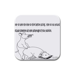 Better To Take Time To Think Drink Coasters 4 Pack (square) by Doudy