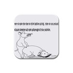 Better To Take Time To Think Drink Coasters 4 Pack (Square) Front