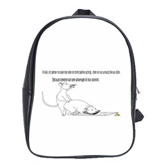 Better To Take Time To Think School Bag (large) by Doudy