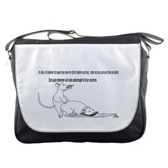 Better To Take Time To Think Messenger Bag