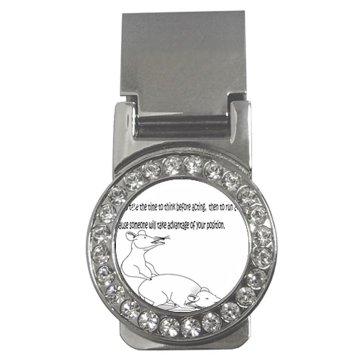 Better To Take Time To Think Money Clip (CZ)