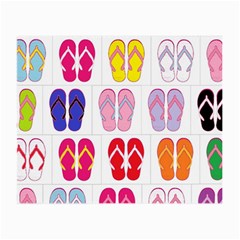 Flip Flop Collage Glasses Cloth (small) by StuffOrSomething