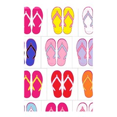 Flip-flop Collage Shower Curtain 48  X 72  (small)