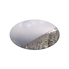 Banff Sticker (oval) by DmitrysTravels