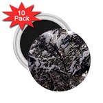 Snowy Trees 2.25  Button Magnet (10 pack) Front