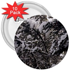 Snowy Trees 3  Button (10 Pack) by DmitrysTravels