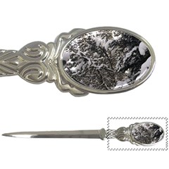 Snowy Trees Letter Opener by DmitrysTravels